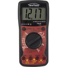 Testboy Tb 65 El Tipi Multimetre Dijital Araç Ölçüm Fonksiyonu Ekranı (Counts) : 1999