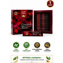 Alpf+Farma Ginsengli Bitkisel Epimedyumlu Kuvvet Macun Doğal Yüksek Kalite 12X12 gr 1 Kutu