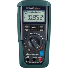 Gossen Metrawatt Metrahıt Am X-Tra Kalibre Edilmiş El Tipi Multimetre (Dakks-Akkreditiertes Labor) Dijital Cat Iıı 1000 V, Cat I