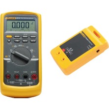 Fluke FLK-87V-EUR/PRV240-DAKKS Kalibre Edilmiş El Tipi Multimetre (Dakks-Akkreditiertes Labor) Dijital Cat Iıı 1000 V, Cat Iv 60