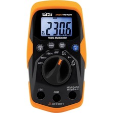 Ht Instruments Ironmeter Kalibre Edilmiş El Tipi Multimetre (Iso) Dijital Cat Iıı 600 V Ekranı (Counts) : 4000