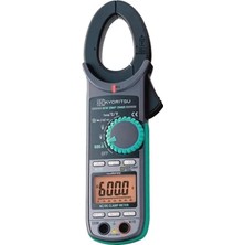 Kyoritsu KEW-2046R Dijital Akım Pensi Dahil. Test Kablosu Dahil Çanta Cat Iv 600 V