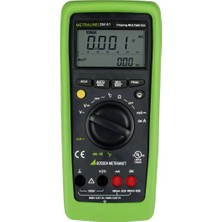Gossen Metrawatt Metralıne Dm 61 Kalibre Edilmiş El Tipi Multimetre (Dakks-Akkreditiertes Labor) Dijital Cat Iıı 600 V, Cat Iv 3
