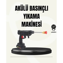 Renas Store Tek Bataryalı 48V Şarjlı Basınçlı Yıkama Makinesi