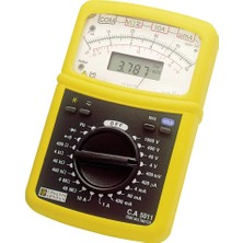 Chauvin Arnoux C.a 5011 El Tipi Multimetre Analog, Dijital Cat Iv 600 V, Cat Iıı 1000 V Ekran (Counts) : 4000