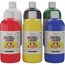 Renas Store Ana Renkler Parmak Boyası 6'lı Set 6X500GR