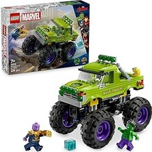 Renas Store ǀ Marvel Hulk Kamyonu, Thanos'a Karşı 76312-7 Yaş ve Üzeri Çocuklar Için Süper Kahraman Içeren Yaratıcı Oyuncak Yapım Seti (229 Parça)