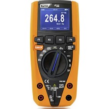Ht Instruments HT64 El Tipi Multimetre Dijital Veri Kaydedici Cat Iıı 1000 V, Cat Iv 600 V Ekran (Counts) : 6000