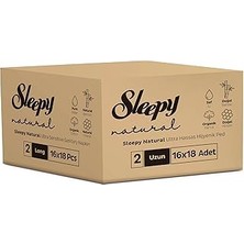 Renas Store Sleepy Natural Ultra Hassas Hijyenik Ped Uzun 16X18 (288 Adet)