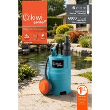 Kiwi Garden KGWP-395 Dalgıç Su Pompası Şamandıralı Güç Butonu 400W