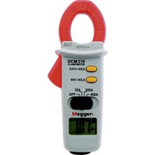 Megger DCM310 Akım Pensi, El Tipi Multimetre Dijital Cat Iıı 600 V Ekranı (Counts) : 2000