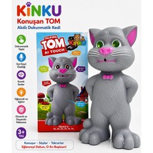 Kinku Tom Kedi Ses Kaydeden Müzikli Işıklı 23CM Asterix Temalı Erkek Çocuk Figürü