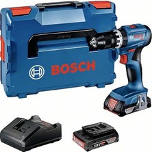 Bosch Professional Gsb 18 V-45 06019K3303 Akülü Matkap 18 V 2.0 Ah Li-Ion Dahil. 2. Pil Dahil. Şarj Cihazı Dahil Dava