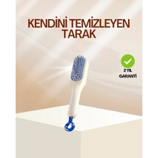 Eco Lounge Pratik Mekanizmalı Saç Tarağı – Kendi Kendini Temizler, Taşınabilir
