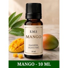 Ems E.M.S Mango Esansiyel Uçucu Yağ Buhurdanlık Yağı Difüzör Esansı Oda Kokusu Esansı MUM ESANSI 10 ML.