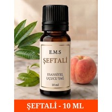 E.M.S ŞEFTALİ Esansiyel Uçucu Yağ Buhurdanlık Yağı Difüzör Esansı Oda Kokusu Esansı MUM ESANSI 10 ML.