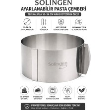 Renas Store Ayarlanabilir Metal Kek Kalıp 16-34CM