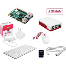 Raspberry Pi® Masaüstü Kiti Raspberry Pi® 5 B 16 GB 4 x 2.4 Ghz Dahil. Klavye Dahil Fare Dahil Noobs Işletim Sistemi Dahil. Güç Kaynağı