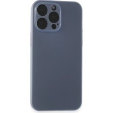 Renas Store Apple iPhone 15 Pro Kılıf Puma Silikon - Mavi