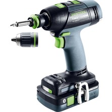 Festool T 18 + 3 Hpc 4,0 I-Plus 576446 Akülü Matkap 18 V 4 Ah