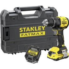 Stanley V 20 SFMCD714D1T-QW Akülü Matkap/tornavida 18 V Li-Ion Dahil. Pil Dahil Şarj Cihazı