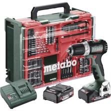Metabo Bs 18 L Bl Set 613155710 Akülü Matkap/tornavida 18 V 2 Ah Li-Ion Dahil. 2. Pil, Fırçasız, Dahil. Durumda, Dahil. Şarj Cihazı