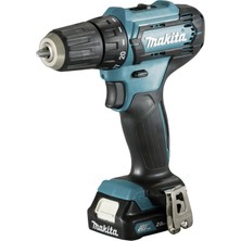 Makita DF333DSAE DF333DSAE Akülü Matkap/tornavida 12 V 2 Ah Li-Ion Dahil. 2. Pil, Kutu Dahil