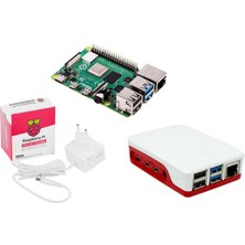 Raspberry Pi® Temel Kit Raspberry Pi® 4 B 1 GB 4 x 1.5 Ghz Dahil. Güç Kaynağı Dahil. Konut