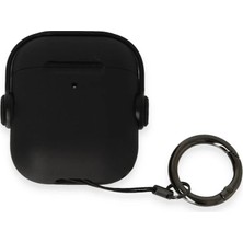 Renas Store Apple Airpods 2 (2.nesil) Cool Kılıf - Siyah