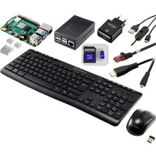 Tru Components Pro Set Raspberry Pi® 5 B 2 GB 2.4 Ghz Dahil. Güç Kaynağı Dahil. Konut Dahil Isı Emici Dahil. Hdmı™ Kablosu
