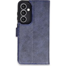 Renas Store Samsung Galaxy S23 Fe Kılıf Trend S Plus Kapaklı Kılıf - Lacivert