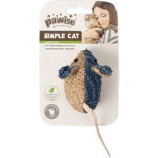 Aconcept Pawise Simple Cat Hasır  Oyuncağı Fare
