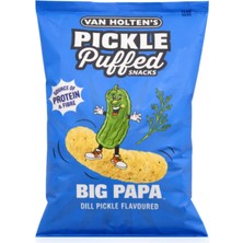 Van Holten's Pıckle Puffed Snacks Bıg Papa Dıll Pıckle Flavoured Dereotu Turşulu Puf Atıştırmalık 90 G