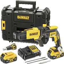 Dewalt DCF620P2K-QW - Otomatik Beslemeli Tornavida DCF620P2K-QW Akülü Alçıpan Tornavida 18 V 5 Ah Li
