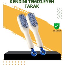Eco Lounge Otomatik Temizlemeli Saç Fırçası – Ergonomik Tasarım, Masaj Etkili, Elektriklenmeyi Önleyici