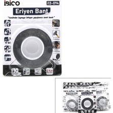 Renas Store 24 Adet 20MMX3MT Eriyen Bant Esnek Kendinden Kaynayıp Yapışkansız - Çift Taraflı Bant