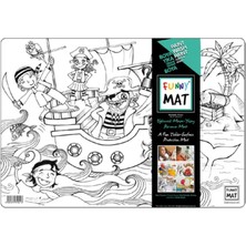 Renas Store Funny Mat- Korsanlar - 33,5X48CM