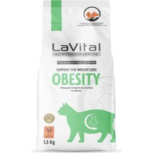 Lavital Veteriner Obezite Kedi Maması 1,5 kg
