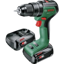 Bosch Home And Garden Üniversal Darbe 18 V-60 06039D7102 Akülü Darbeli Matkap 18 V 2.0 Ah Li-Ion Dahil. 2 . Pil Dahil.