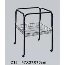 Aconcept Dayang Kafes Ayakliği 47X37X70CM Siyah x 1 Adet