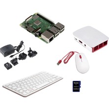 Raspberry Pi® Masaüstü Kiti Raspberry Pi® 3 B+ 1 GB 4 x 1.4 Ghz Dahil. Klavye Dahil Fare Dahil Noobs Işletim Sistemi Dahil. Güç Kaynağı