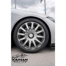 Yaman Auto Renault Symbol 15 Inç Uyumlu Jant Kapağı 4 Adet   F002
