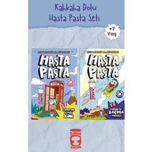 Timaş Çocuk 7-9 Yaş Hasta Pasta Seti (2 Kitap Takım: Kahraman Olmak Zor, Evrenin En Saçma Macerası) - Afak P. Hasani