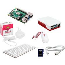 Raspberry Pi® Masaüstü Kiti Raspberry Pi® 5 B 2 GB 4 x 2.4 Ghz Dahil. Klavye Dahil Fare Dahil Noobs Işletim Sistemi Dahil. Güç Kaynağı,