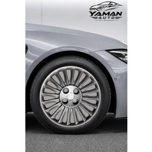Yaman Auto Peugeout E-208 15 Inç Uyumlu Jant Kapağı 4 Adet   F008