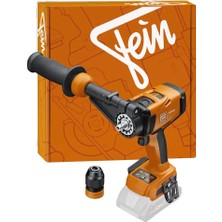 Fein Ascm 18-4 Qm As 99100001551 Akülü Matkap/tornavida 18 V 4 Ah Li-Ion Fırçasız, Aküsüz, Şarj Cihazı Olmadan, Aksesuarlı