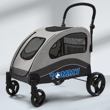 Aconcept Tommy Evcil Hayvan Arabası Gri 90*73*108CM Max 60KG