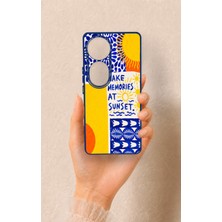 Vip Case Vivo V40 Uyumlu Sunset Desenli Silikon Kılıf
