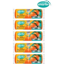 Smarter 5 Adet Büyük Büzgülü Mandalina K. Çöp Torbası (Çöp Poşeti)