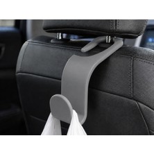 Alvera Decor 2 Adet Araç Koltuk Arkası Poşet ve Çanta Askısı 3D Baskı Oto Düzenleyici